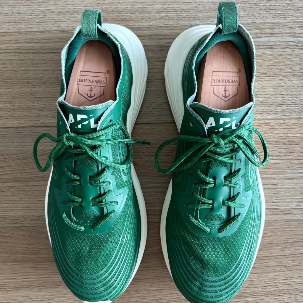 Apl Vibrant Green Running Shoes
